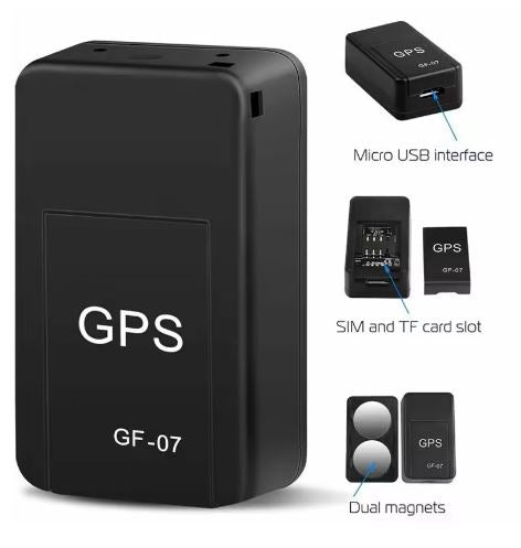 Mini GF-07 GPS Tracker Real Time Tracking Anti-lost Locater for Car Dog Children - Little Tokyo SA