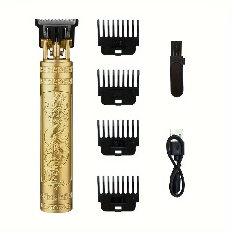 High-Performance Cordless Rechargeable Hair Clipper & Beard Trimmer Kit - Little Tokyo SA