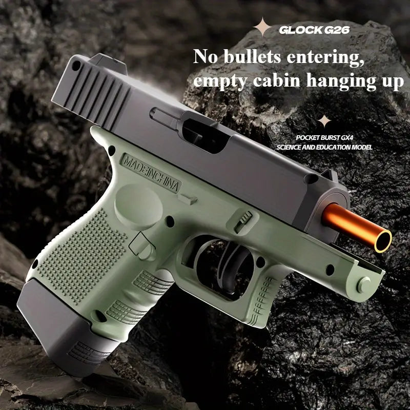 Glock-Style Manual Handheld Launcher Toy - Little Tokyo SA