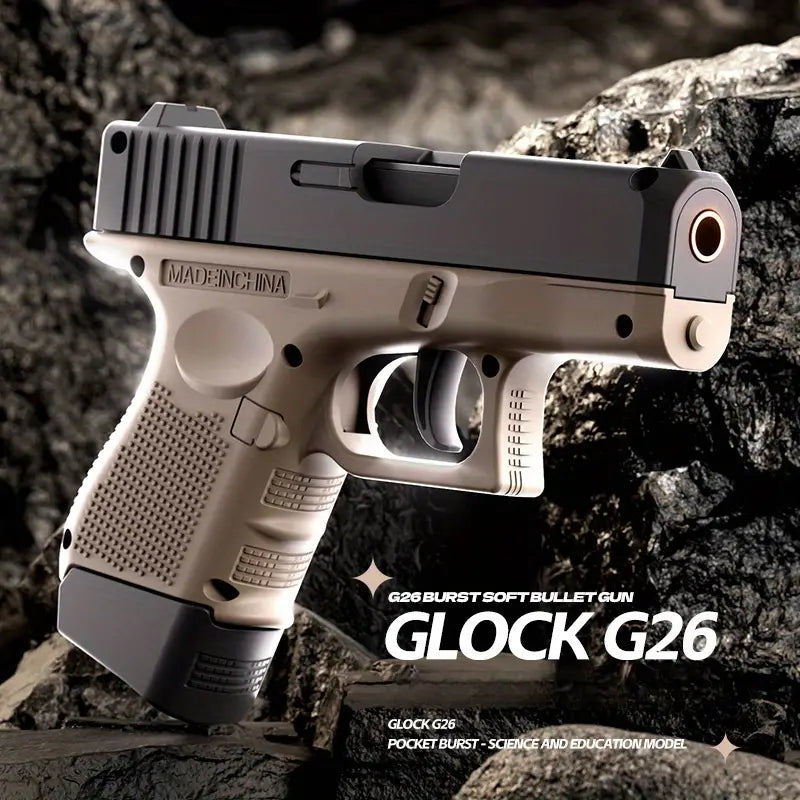 Glock-Style Manual Handheld Launcher Toy - Little Tokyo SA
