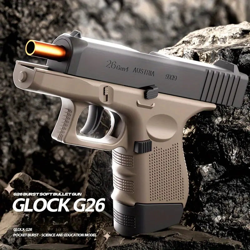 Glock-Style Manual Handheld Launcher Toy - Little Tokyo SA