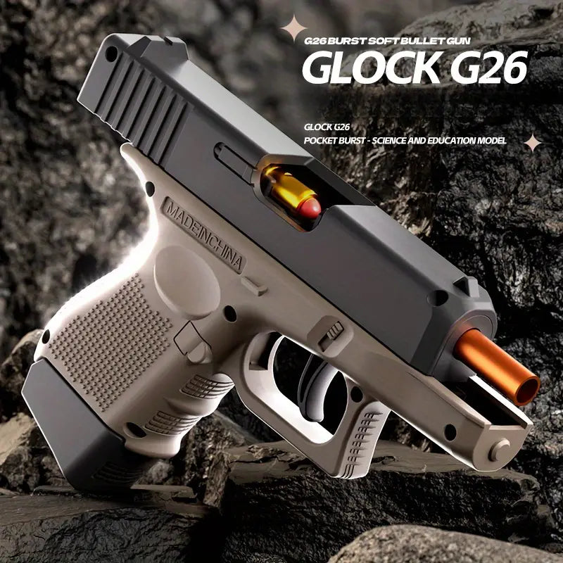 Glock-Style Manual Handheld Launcher Toy - Little Tokyo SA