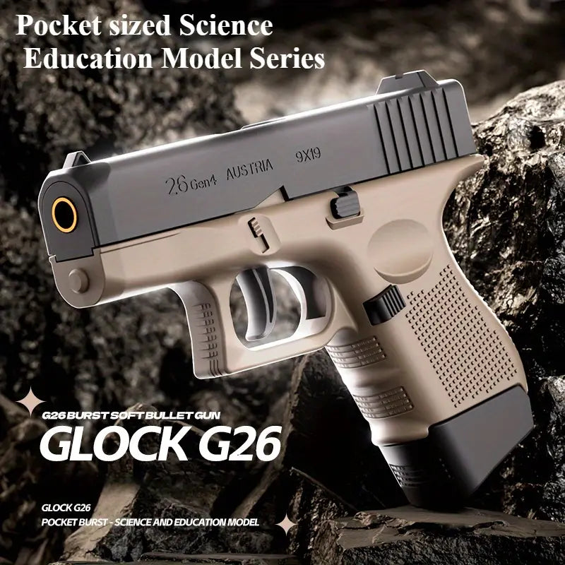 Glock-Style Manual Handheld Launcher Toy - Little Tokyo SA