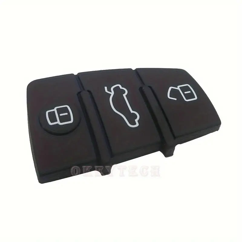 OkeyTech Silicone 3-Button Car Key Fob Cover for Audi