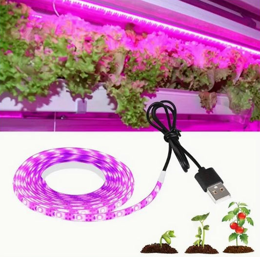 4M USB Plant Growth Light Strip, Full Spectrum - Little Tokyo SA