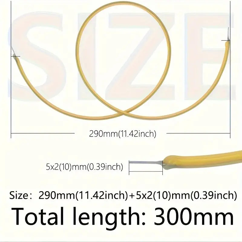 6pcs 30cm  Flexible Battery Operated (DC3V) LED Strip Lights - Little Tokyo SA