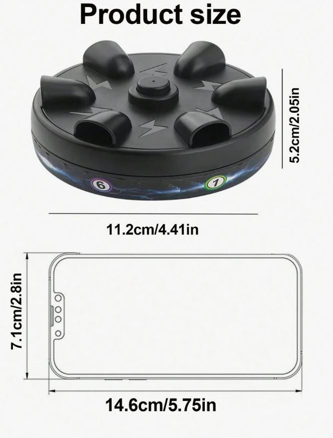 Roulette Lie Detector Electric Shock Toy - Little Tokyo SA