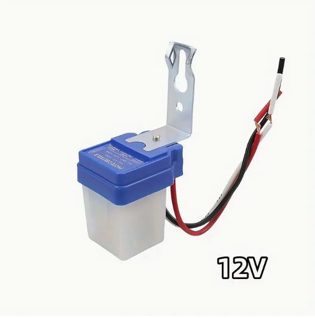 Temu 12V DC day/night switch light switch for automatic control of lighting based on ambient light conditions.