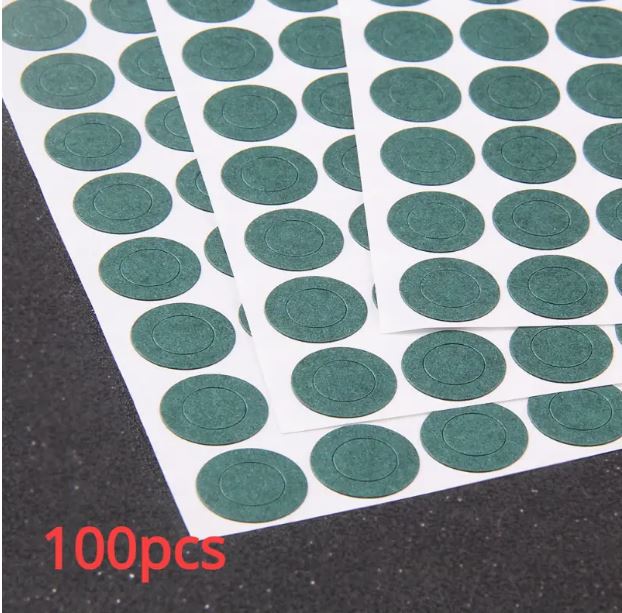 100-Piece BLUE Heat Shrink Tubing & Barley Paper Rings Set for 18650 Lithium Cells - Little Tokyo SA