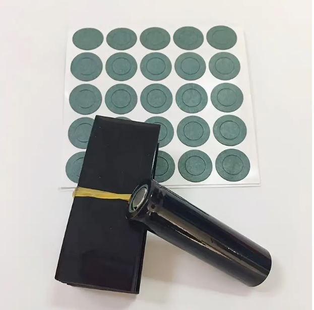 100-Piece Mixed Color Heat Shrink Tubing & Barley Paper Rings Set for 18650 Lithium Cells - Little Tokyo SA