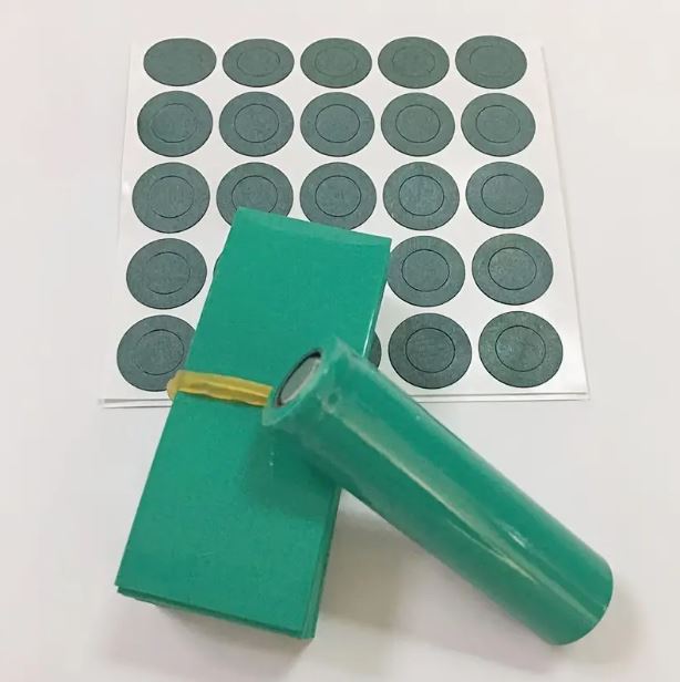 100-Piece Mixed Color Heat Shrink Tubing & Barley Paper Rings Set for 18650 Lithium Cells - Little Tokyo SA