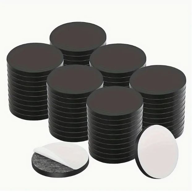 50pcs Round Magnet Stickers Strong Self-adhesive - Little Tokyo SA