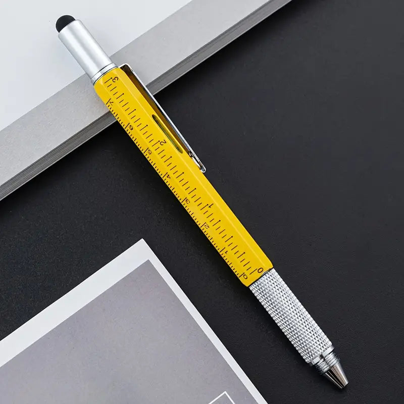 Hexagonal 7-in-1 Multifunction Stylus Pen - Little Tokyo SA