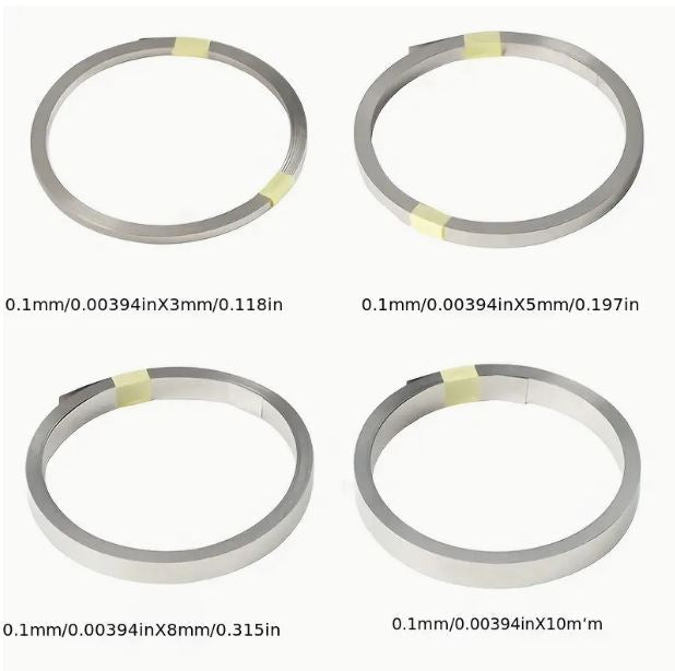 10m/Roll 18650 Li-ion Battery Nickel Plated Strip Connector - Little Tokyo SA
