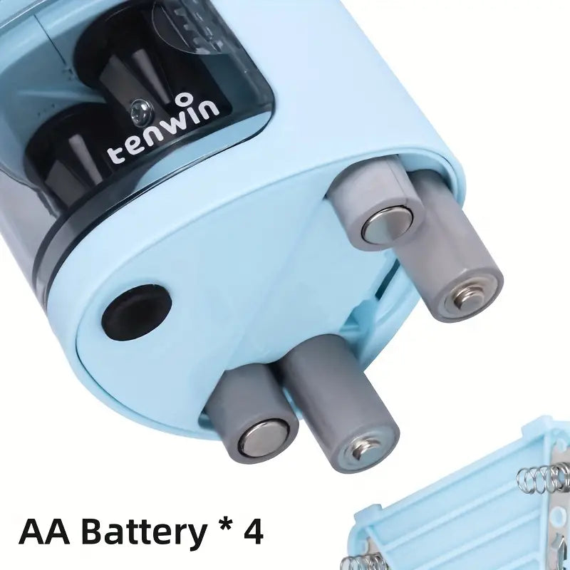 Efficient & Portable Pencil Sharpener: Dual-Slot for Thin & Thick Pencils - Little Tokyo SA