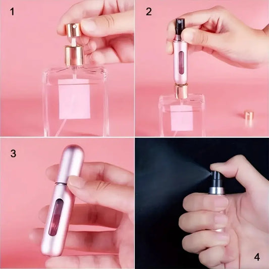 Mini Portable Reusable Spray Perfume Bottle - Little Tokyo SA