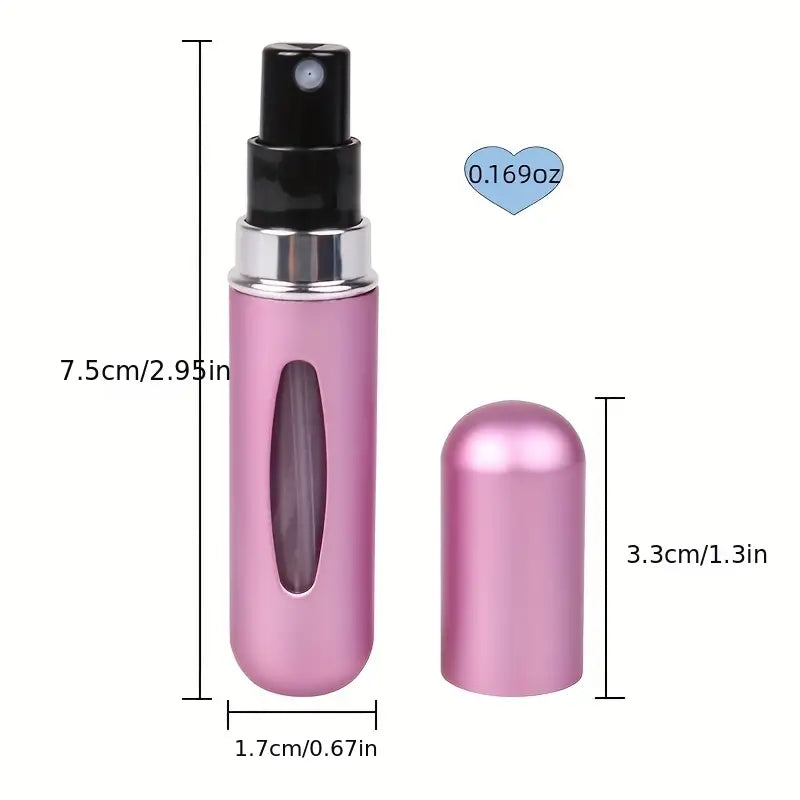 Mini Portable Reusable Spray Perfume Bottle - Little Tokyo SA