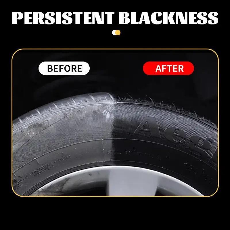 Temu auto plastic part plating crystal renovation wax applied to a car's plastic surface for repair and restoration.