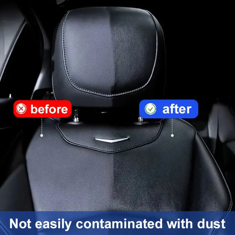 Temu auto plastic part plating crystal renovation wax for plastic car parts repair, showing the product in a repair kit setting