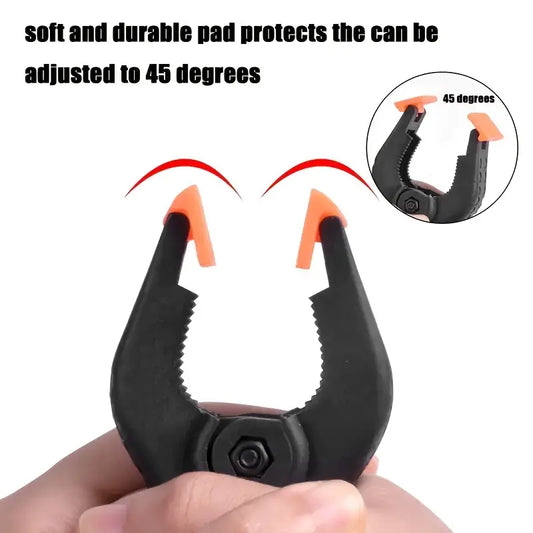 2pcs 10.16cm Plastic Nylon Spring Clamps for DIY Woodworking - Little Tokyo SA