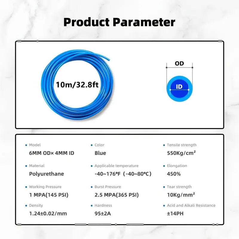 1 Set Pneumatic Tubing Kit - 10m - Little Tokyo SA