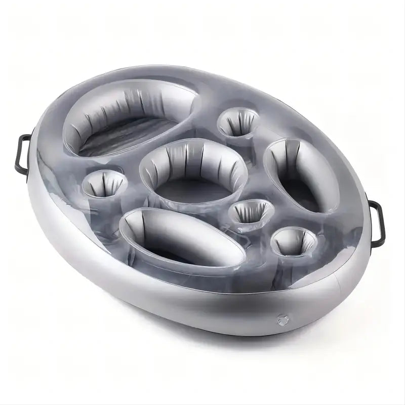 Make Pool Parties Fun & Organized with This Inflatable Floating Pool Tray & Drink Holder! - Little Tokyo SA
