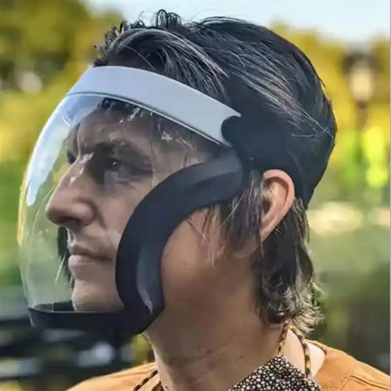 1pc Full-Face Hd Protective Mask - Anti-Fog - Little Tokyo SA