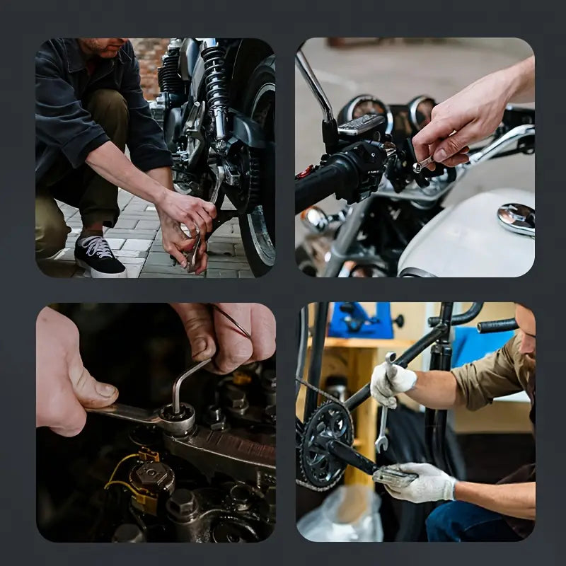 Temu AIRAJ universal Torx wrench, adjustable torque ratchet spanner with 6mm size, featuring a metal handle and ratchet mechanism.