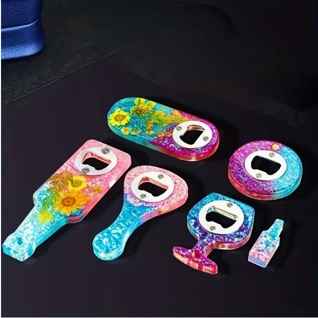 Silicon Mould Bottle Opener Resin Silicon Molds Kit