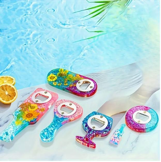 Silicon Mould Bottle Opener Resin Silicon Molds Kit