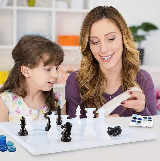 Silicon Mould Chess Making Resin Molds Set