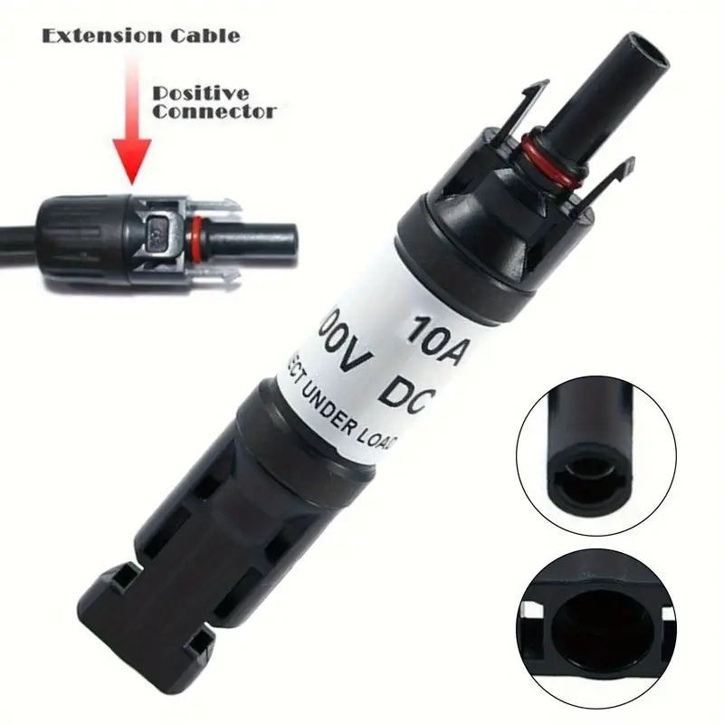 3pcs 30A Solar Panel Diode Connector Photovoltaic MC4 Connector - Little Tokyo SA