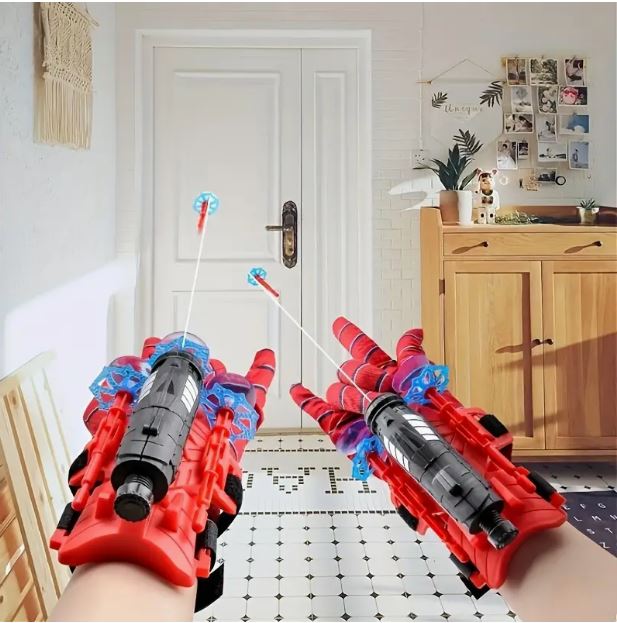 1set Wrist Mount Spider Launcher with 3 Bullets - Little Tokyo SA