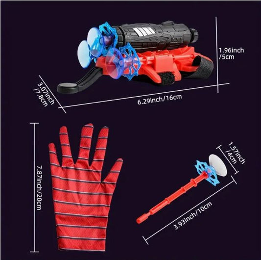 1set Wrist Mount Spider Launcher with 3 Bullets - Little Tokyo SA