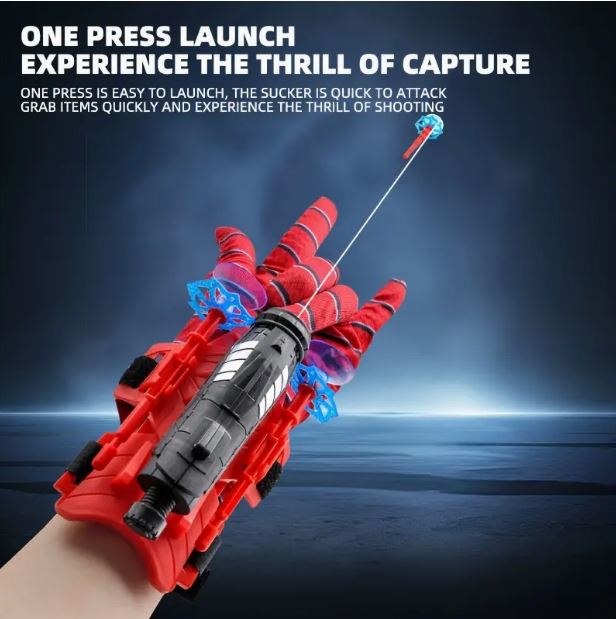 1set Wrist Mount Spider Launcher with 3 Bullets - Little Tokyo SA