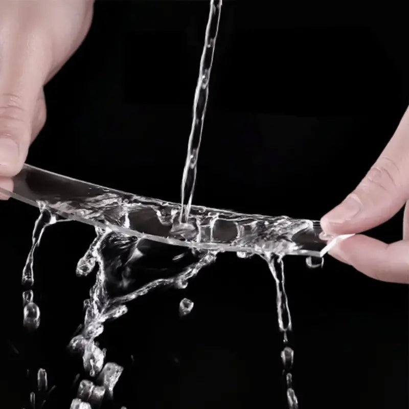 Sticky Tape 1pc 1Meter Transparent Nano Double-Sided Tape Adhesive