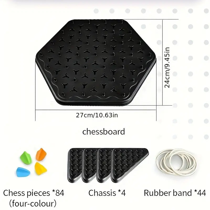 Triangular Chain Strategy Board Game for Kids - Little Tokyo SA