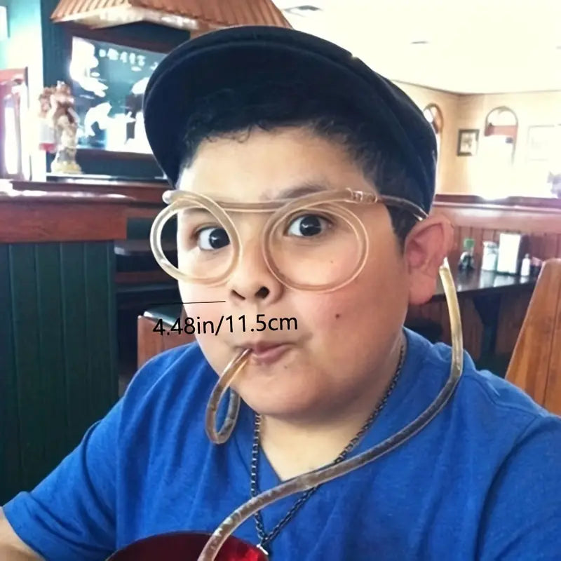 1pc Crazy Straw Glasses For Birthday Parties, Party Favors, Gift bag Stuffers - Little Tokyo SA