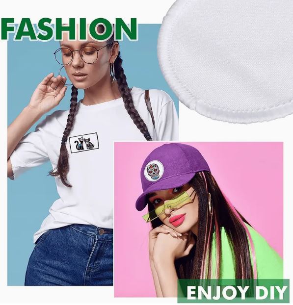 Sublimation Kit 30PCS Sublimation Patches Bundle