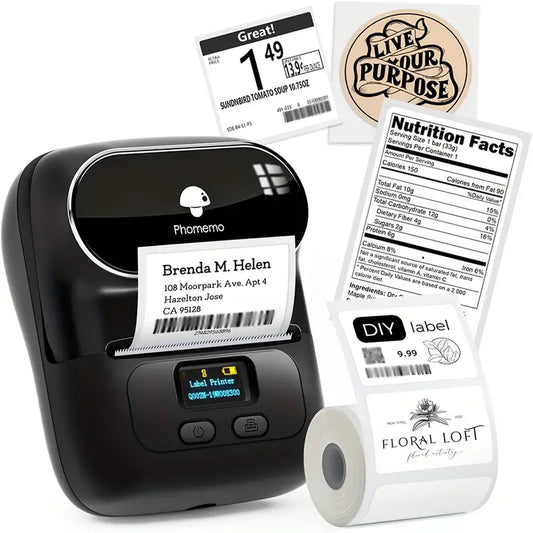 M110 Thermal Portable Wireless Label Maker and Printer - Little Tokyo SA