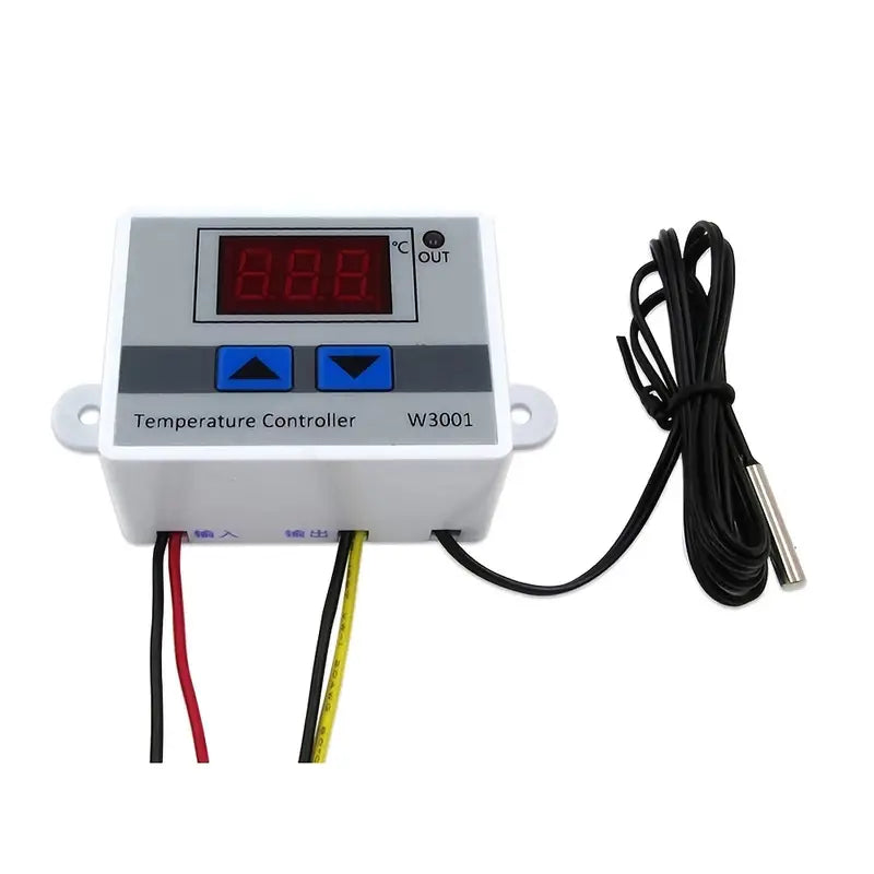 W3001 12V Digital Control Temperature Microcomputer Thermostat Switch - Little Tokyo SA