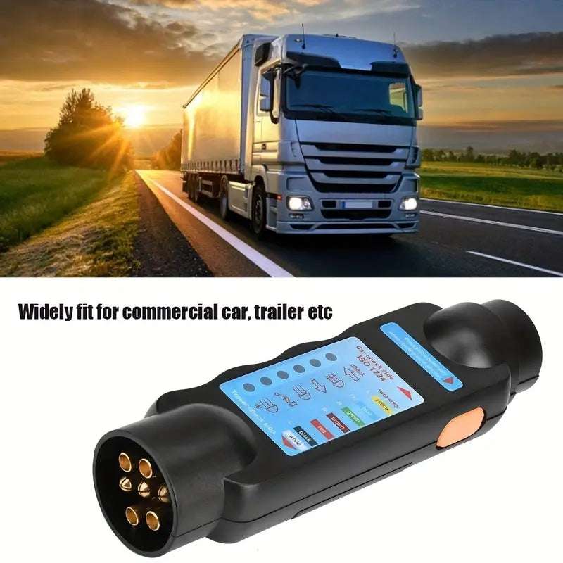 12V 7-Pin Trailer Tester Plug
