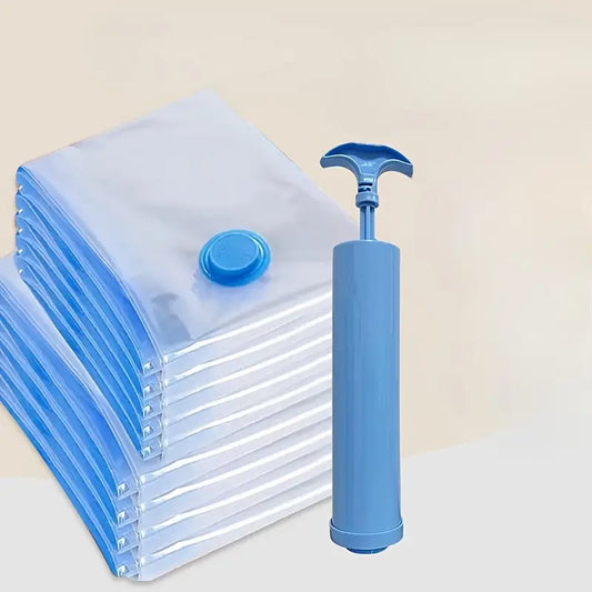 8-Pack Extra Large Vacuum Storage Bags 40"x60" with Hand Pump - Little Tokyo SA