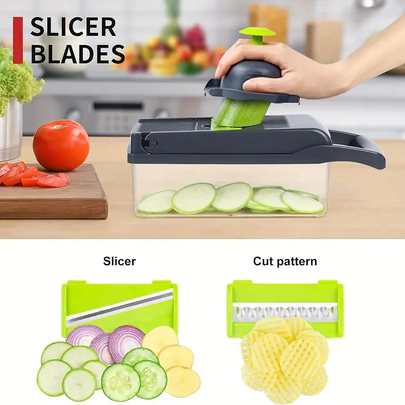 16-in-1 Multifunctional Vegetable Chopper - Little Tokyo SA