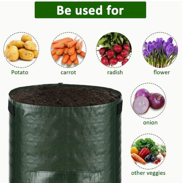 Premium Vegetable Growth Bag - Durable 10 Gallon Cloth Tank - Little Tokyo SA