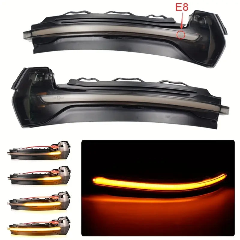 2pcs Dynamic LED Turn Signal Lights for Audi A3/S3/8V/RS3 (2014-2020) - Little Tokyo SA