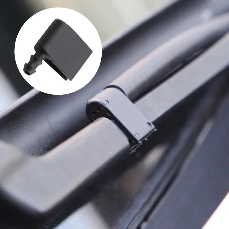 Temu high-quality rubber windshield wiper nozzle kit with universal fit for vehicle washer hoses and wiper system components.