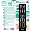 Aerbes AB-YK02 TV Remote Control Compatible With Sony And Most TVs