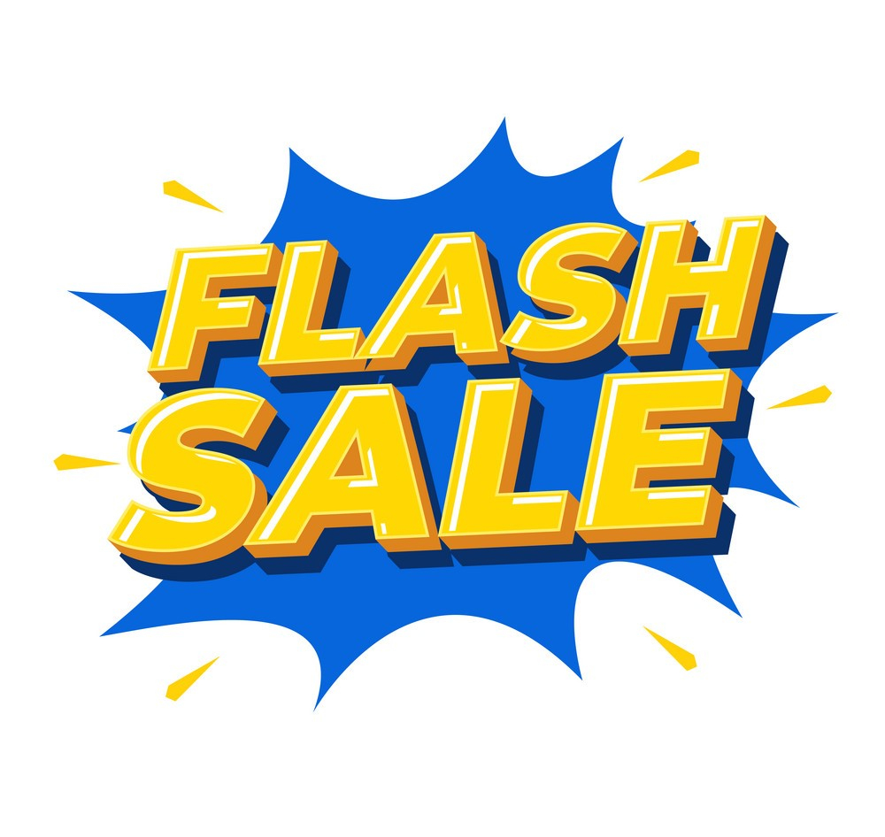 Flash Sale!!