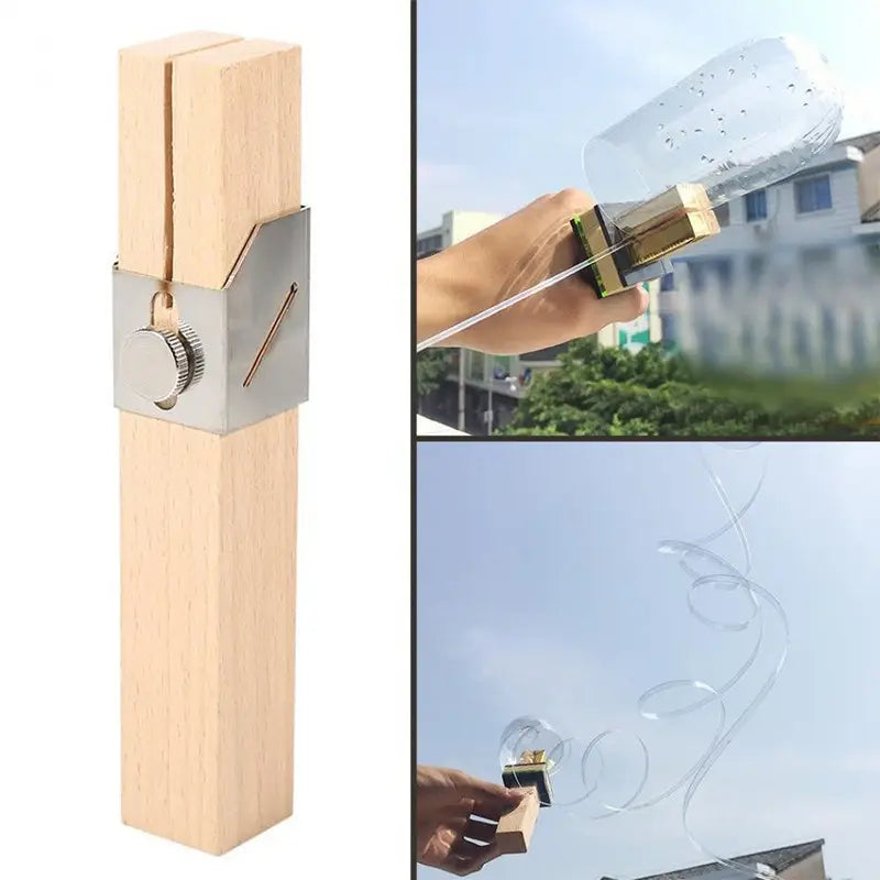 DIY Plastic Bottle Cutter for Outdoor Environmental Cleanup